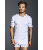 BRIO maglia caldo cotone girocollo mezza manica art. Frank