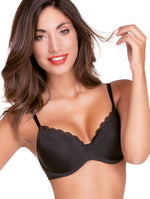 LOVE and BRA reggiseno balconcino in microfibra art. ilaria