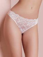 LOVE AND BRA brasiliana in pizzo con retro in microfibra effetto invisibile art. oren
