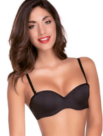 LOVE and BRA reggiseno a fascia microfibra con ferretto art. tiziana