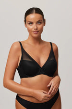 YSABEL MORA Reggiseno imbottito con ferretto in tulle art. 10050